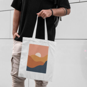 Bolsa Tote Bag de Toques do abstrato Landscape