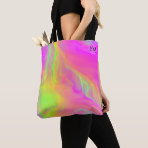 Bolsa Tote Bag de Tota Personalizada do Neon Flow