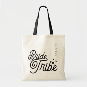 Bolsa Tote Bag de Tote da Bachelorette de Tribo Mínima Person