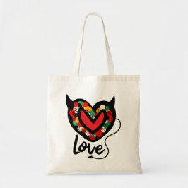 Bolsa Tote Bag de Tote de Amor Bastão