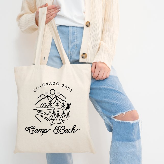 Bolsa Tote Bag de Tote de Camp Bachelorette (Criador carregado)