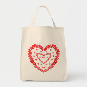 Bolsa Tote Bag de Tote de Grocery HEARTS DOCE