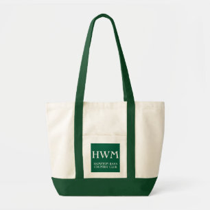 BOLSA TOTE BAG DE TOTE DO CLUBE DO GOLF MONOGRAM PERSONALIZAD