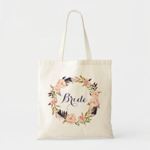 Bolsa Tote Bag de Tote Personalizada Floral