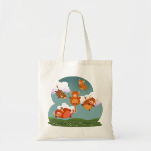 Bolsa Tote Bag de Vacas Terrestres Flutuantes
