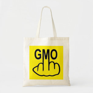 Bolsa Tote Bag Diz Não Ao OGM