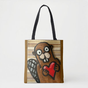 Bolsa Tote Bag do Ombro do Beaver