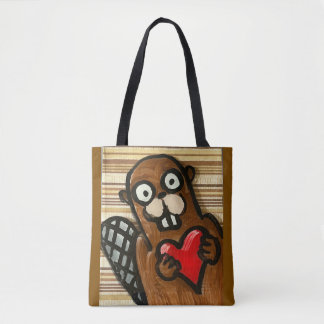 Bolsa Tote Bag do Ombro do Beaver