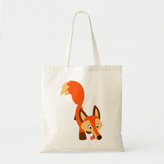 Bolsa Tote Bag Fox de Cartoon Inquisitivo Bonito