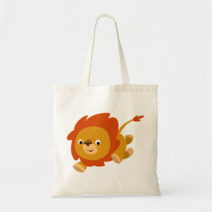 Bolsa Tote Bag Lion Rápido de Cartoon