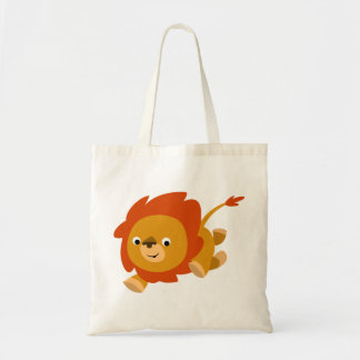 Bolsa Tote Bag Lion Rápido de Cartoon