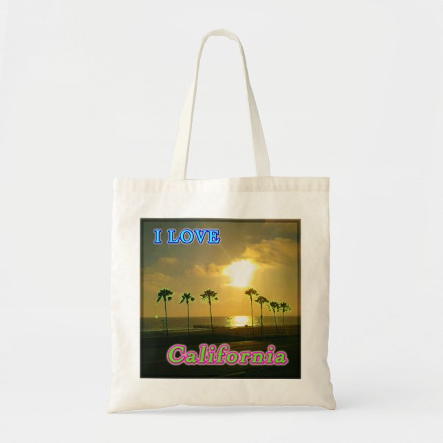 Bolsa Tote Bag "Lovely California 2" (Frente)