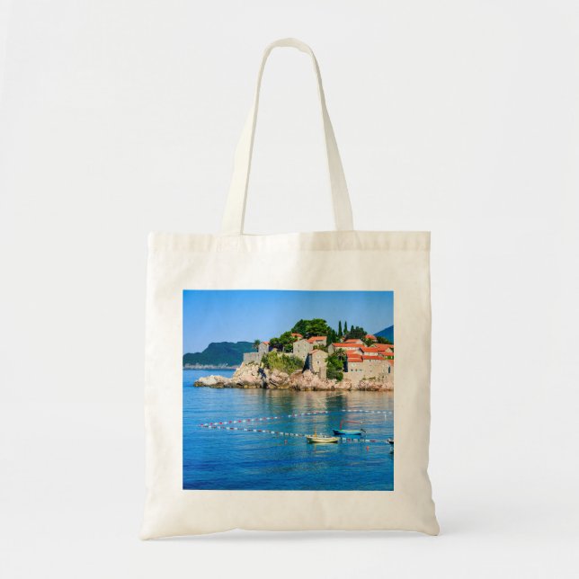 Bolsa Tote Bag Sveti Stefan (Frente)
