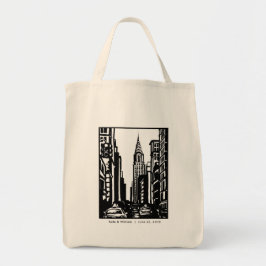 Bolsa Tote Bag Tote da Rua Nova Iorque