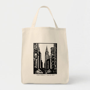 Bolsa Tote Bag Tote da Rua Nova Iorque