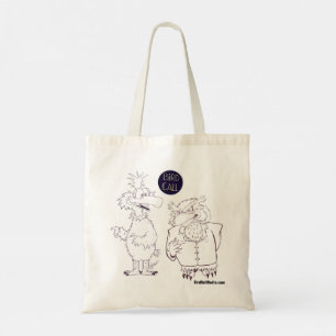 Bolsa Tote Bag Tote do Sketch da Chamada de Pássaro