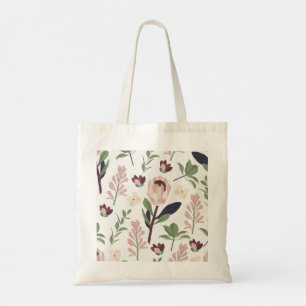 Bolsa Tote Bag Tote Mínima Elegante Protea Floral