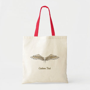 Bolsa Tote Bag Tote Wings Beige