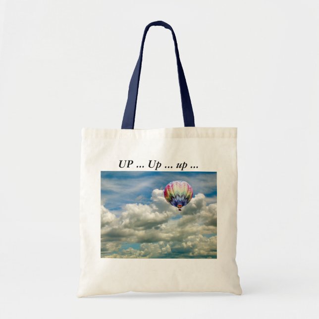 Bolsa Tote Bag - UP... Para cima... para cima... (Frente)