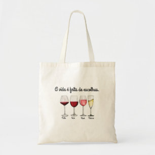 Bolsa Tote Bag Wine