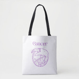 Bolsa Tote Bag    ZodiacTote do cancer