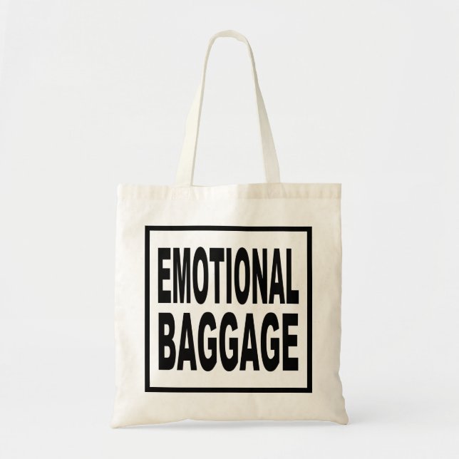 BOLSA TOTE "BAGAGEM EMOCIONAL" (Frente)