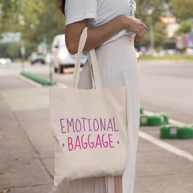 Bolsa Tote Bagagem Emocional (Criador carregado)