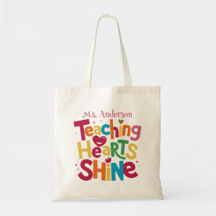 Bolsa Tote Bagas de Tote de Apreciação do Professor