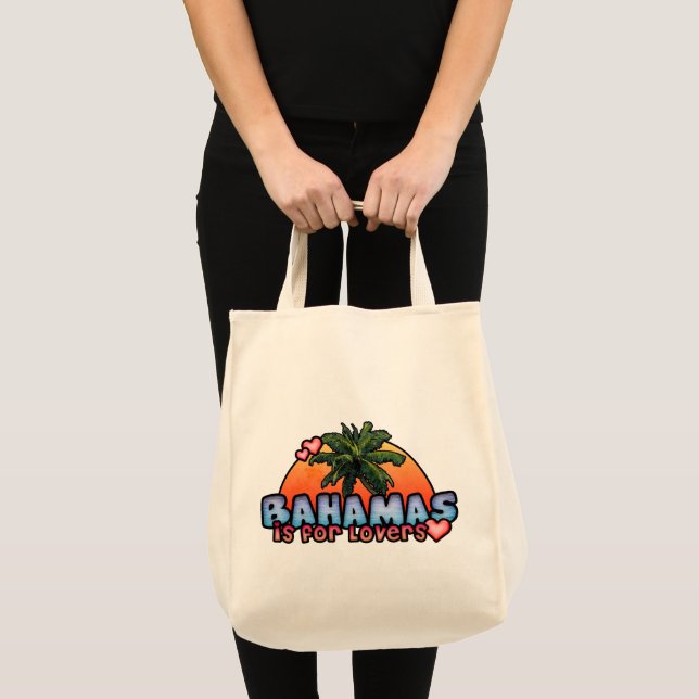 Bolsa Tote Bahamas é para amantes (Frente (produto))
