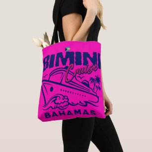 Bolsa Tote Bahamas Souvenir Gift: Bimini Bahamas Cruise