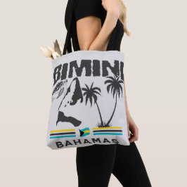 Bolsa Tote Bahamas Souvenir Gift: Independência de Bimini Bah
