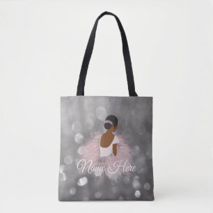 Bolsa Tote Bailarina conhecida personalizada do