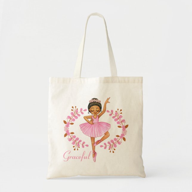 Bolsa Tote Bailarina Morena Graciosa (Frente)