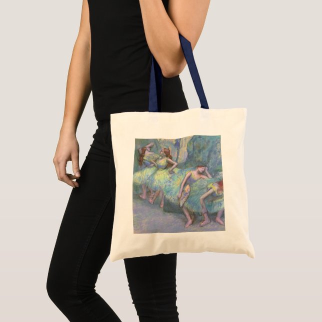 Bolsa Tote Bailarinas nos Bastidores por Edgar Degas (Frente (produto))
