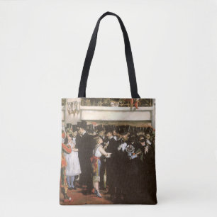 Bolsa Tote Baile de Máscaras na Ópera por Edouard Manet