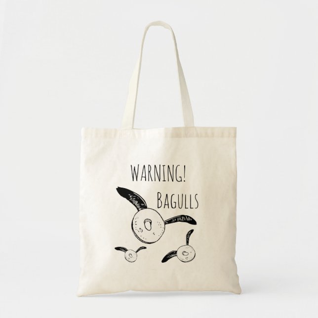Bolsa Tote Baixo Bagulls de voo (Frente)