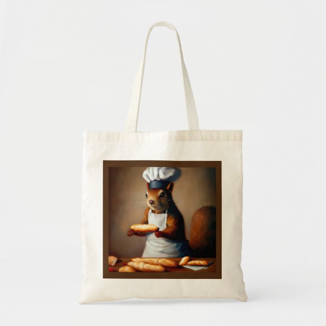 Bolsa Tote Baker Francês Esquilo (Frente)