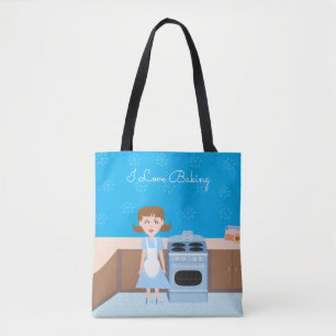 Bolsa Tote Baker Personalizável, Kitschy, Retróloga