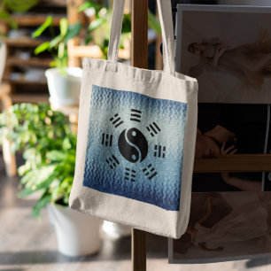 Bolsa Tote Balança: Ba Gua, oito trigramas yin yang TCM