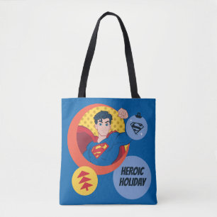 Bolsa Tote Balança de Feriado do Super-Homem da Liga da Just