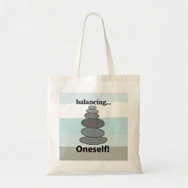 Bolsa Tote Balanceamento de Pedra