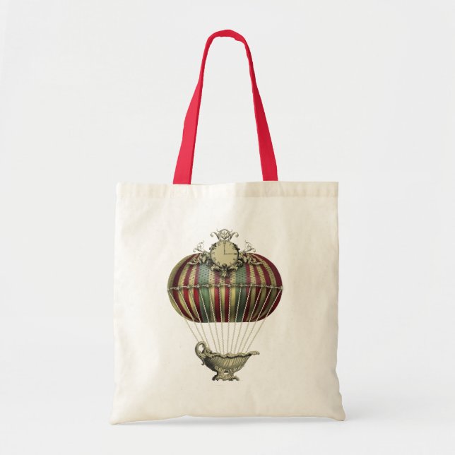 Bolsa Tote Balão Barroco com Relógio (Frente)