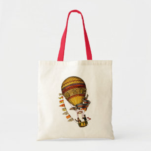 Bolsa Tote Balão de ar quente de Pilote