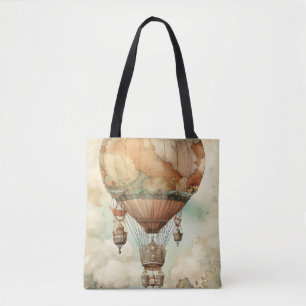 Bolsa Tote Balão de Ar Quente Steampunk (5)