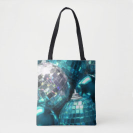Bolsa Tote Balas azuis por todo o saco