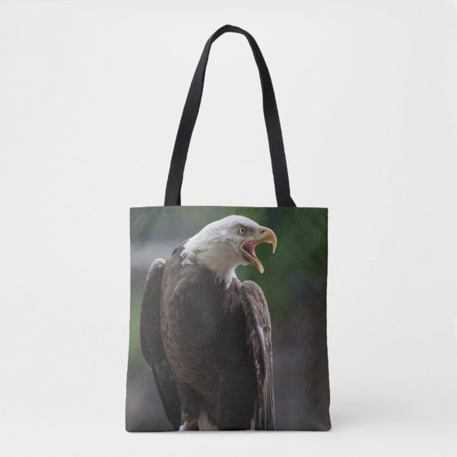 Bolsa Tote Bald Eagle Calling (Frente)