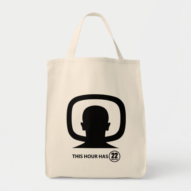 Bolsa Tote Baldo - 22 Minutos de Compras (Frente)