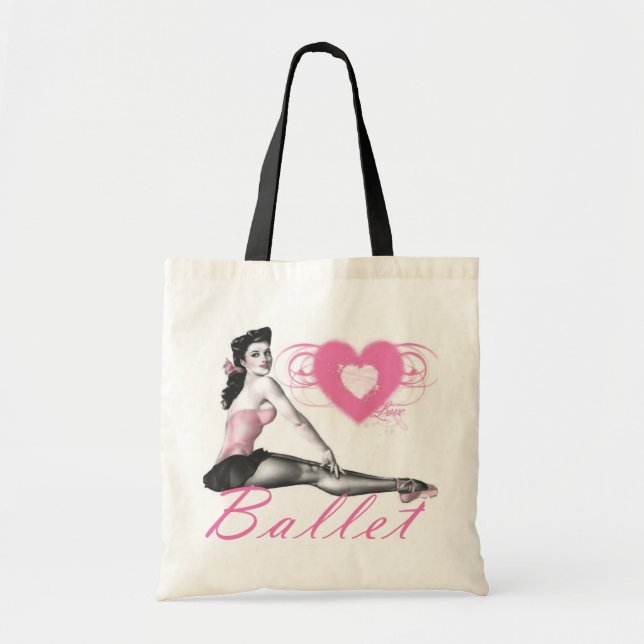 Bolsa Tote balé (Frente)