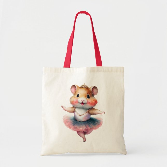 Bolsa Tote Balé de dança de esferina (Frente)
