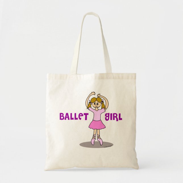 Bolsa Tote Balé Girl (Frente)